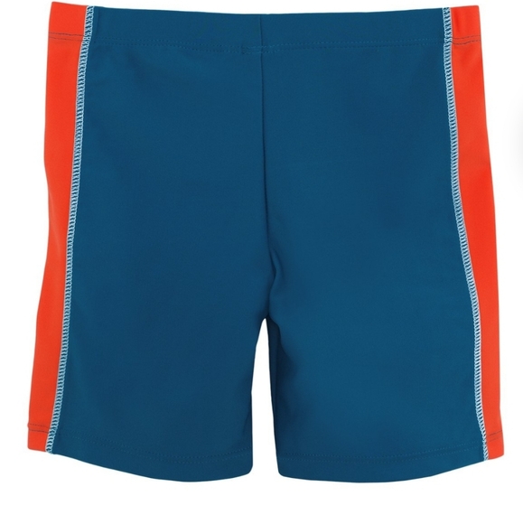 SunBusters Blue Orange Swim Shorts UPF50+ NWT - Picture 2 of 2